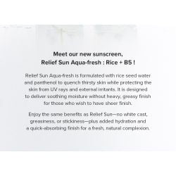 Beauty of Joseon Relief Sun Aqua-fresh Rice+B5 SPF50+ PA++++ 50ml