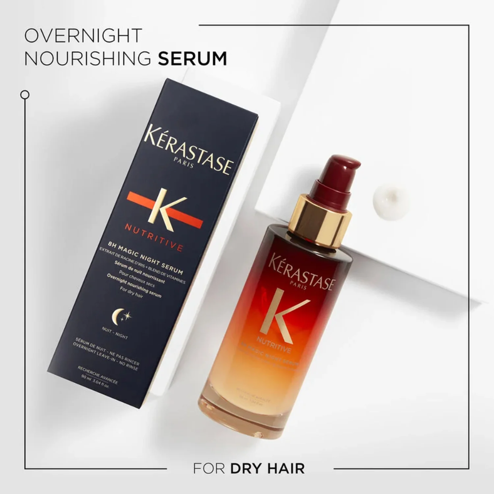 Kérastase Nutritive 8H Magic Night Serum – Sérum de Nuit Sans Rinçage
