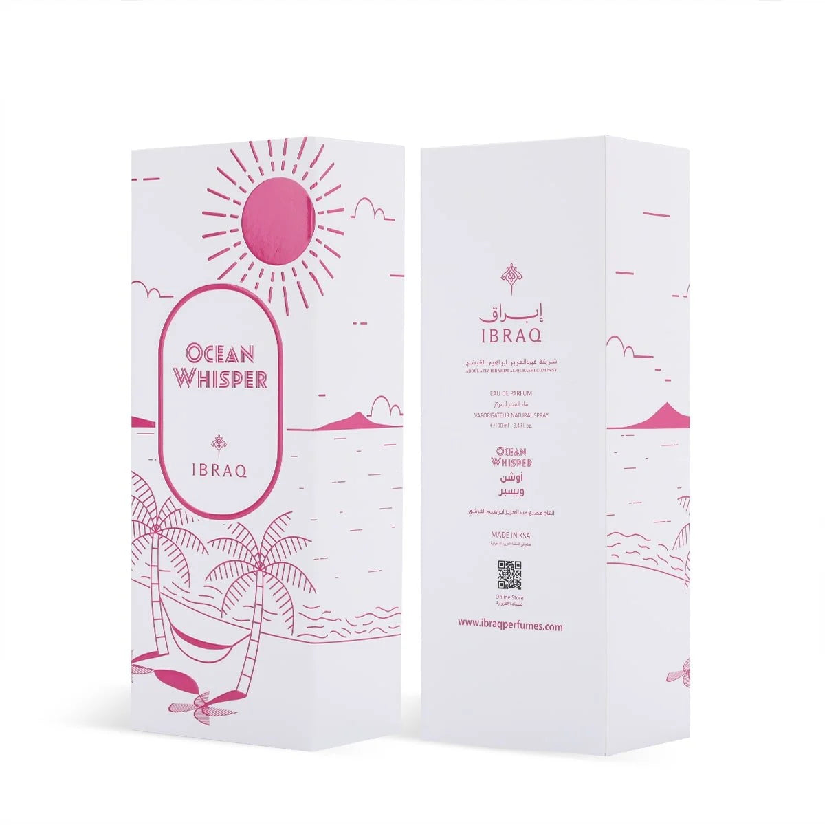 Ibrahim Al Qurashi Ocean Whisper EDP 100ml – Parfum Frais & Élégant