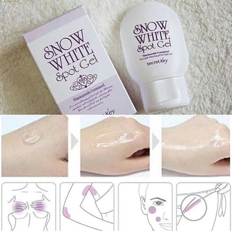 SECRET KEY SNOW WHITE SPOT GEL جل تفتيح الجسم من سنو وايت