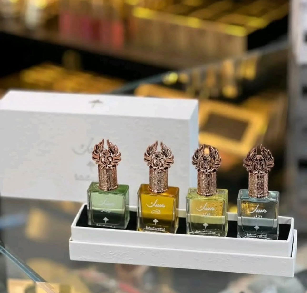 Ibrahim Al Qurashi Musk Collection Set – Coffret 4 Parfums