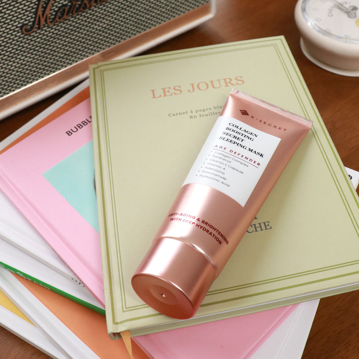 K-SECRET Collagen Boosting Secret Sleeping Mask – Masque de Nuit Raffermissant