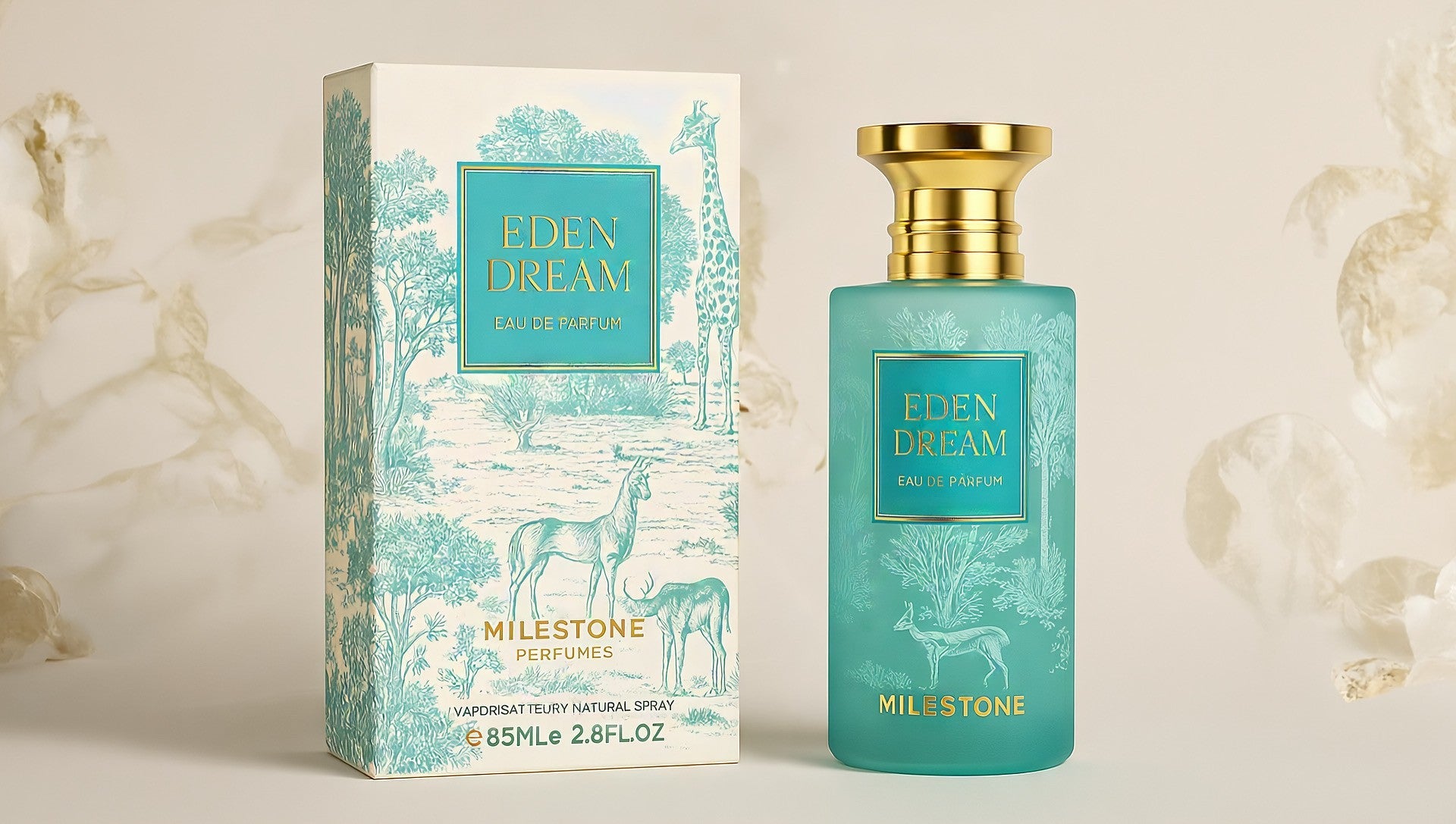 Milestone Eden Dream Eau de Parfum 100ml – Parfum Féminin Floral & Fruité Élégant
