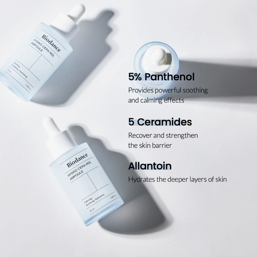 Biodance Hydro Cera-nol Ampoule Sérum Hydratant & Apaisant Intensif 50ml