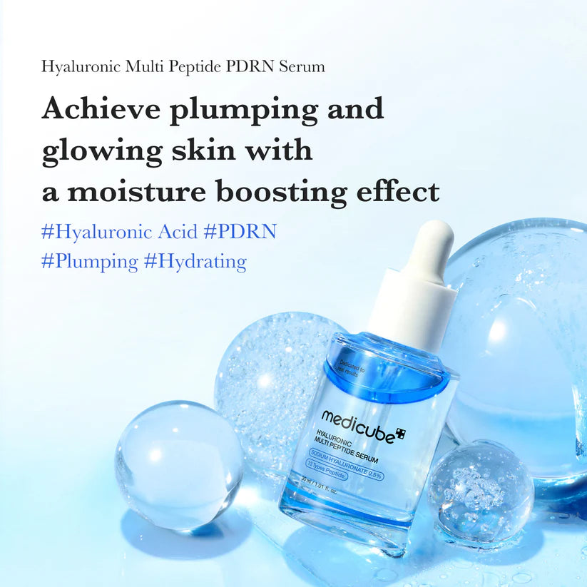 Medicube Hyaluronic Multi Peptide PDRN Serum 30ml – Sérum Hydratant & Repulpant