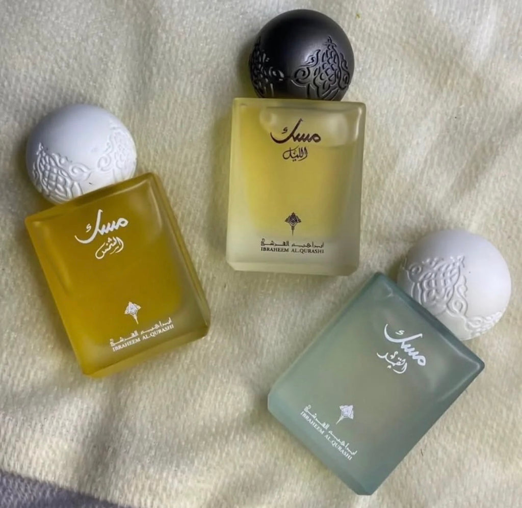 Coffret Parfums Musk Collection 3×30ml – Musk Chams, Kamar & Layl