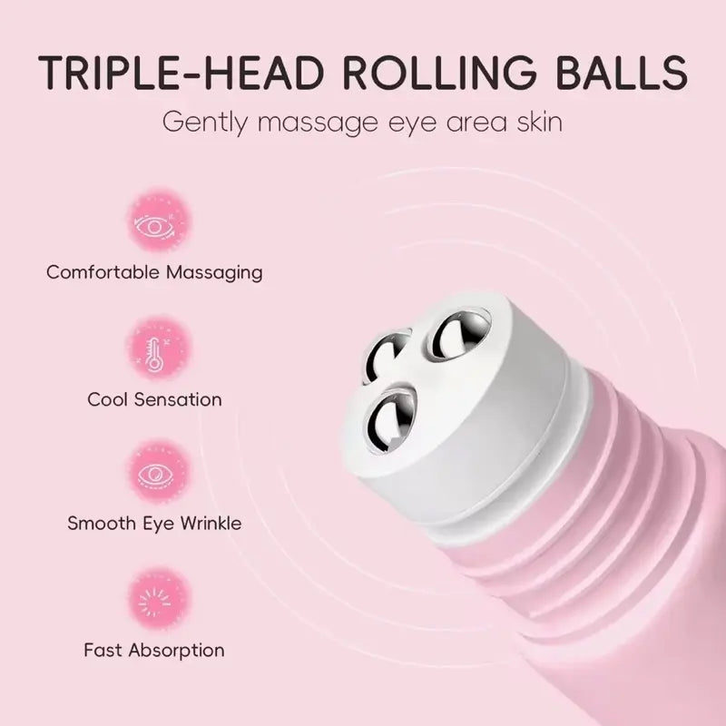 LAIKOU Sakura Essence Roller Serum – Sérum Contour des Yeux Hydratant & Éclat