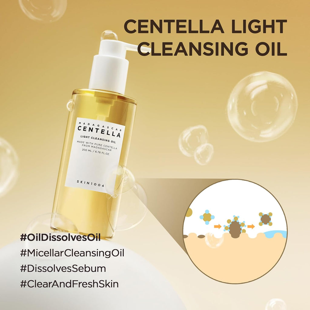 Centella Light Cleansing Oil
Light & Gentle Cleansing Oil