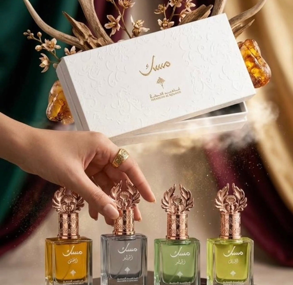Ibrahim Al Qurashi Musk Collection Set – Coffret 4 Parfums