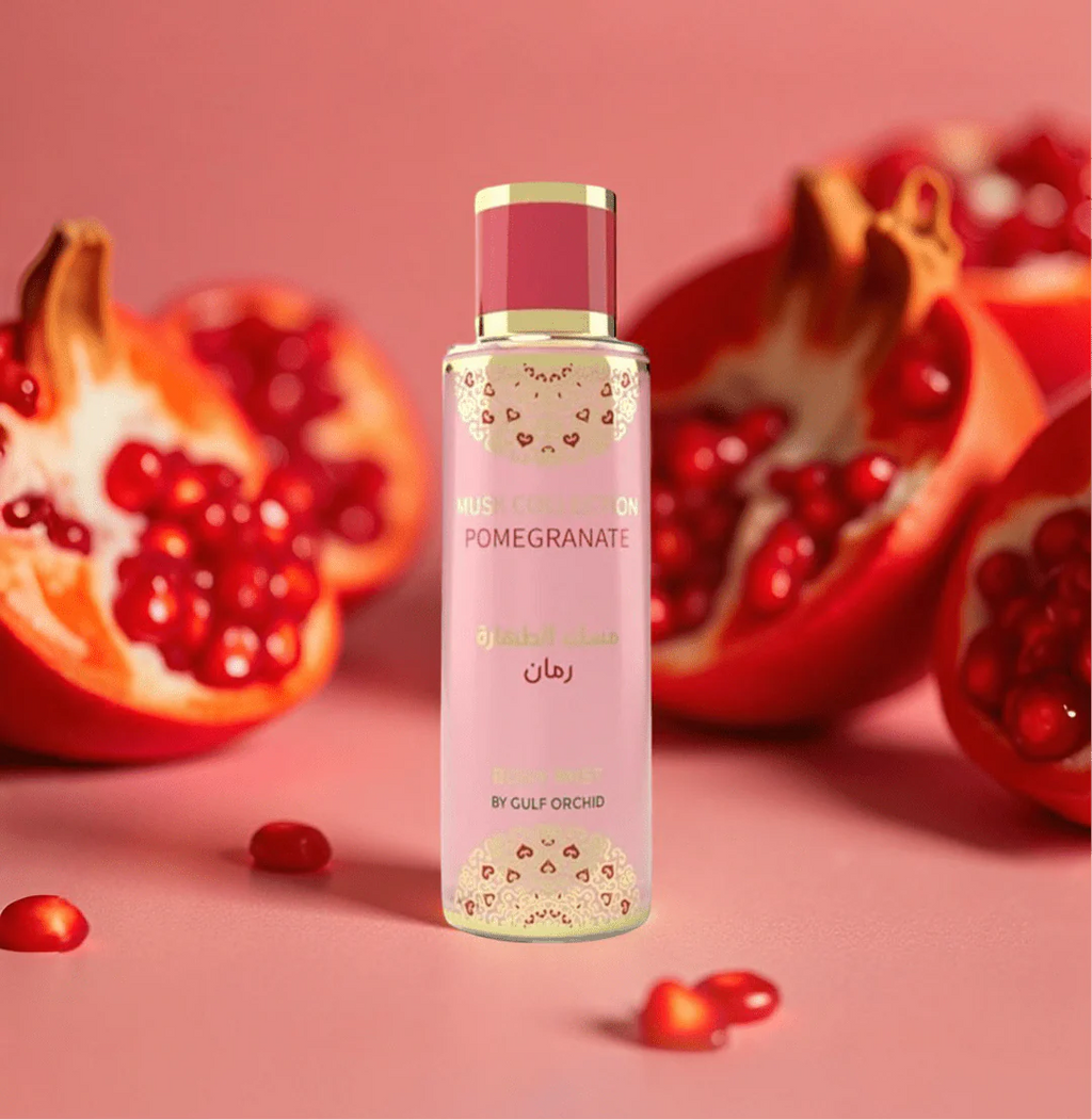 Gulf Orchid Pomegranate Long-Lasting Body Mist 250ml – Brume Parfumée Fruité & Fraîche