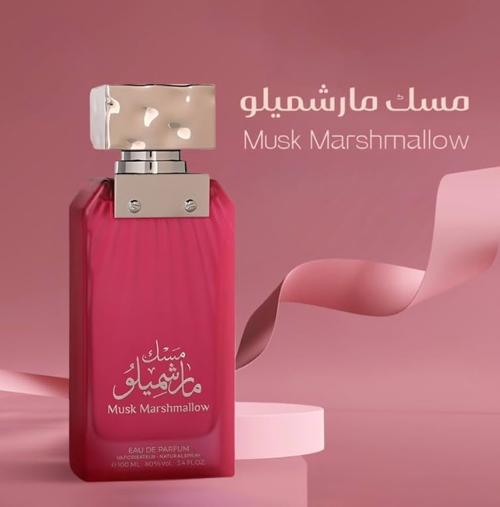 Almas Musk Marshmallow Eau de Parfum – 100ml | Parfum Gourmand & Musqué