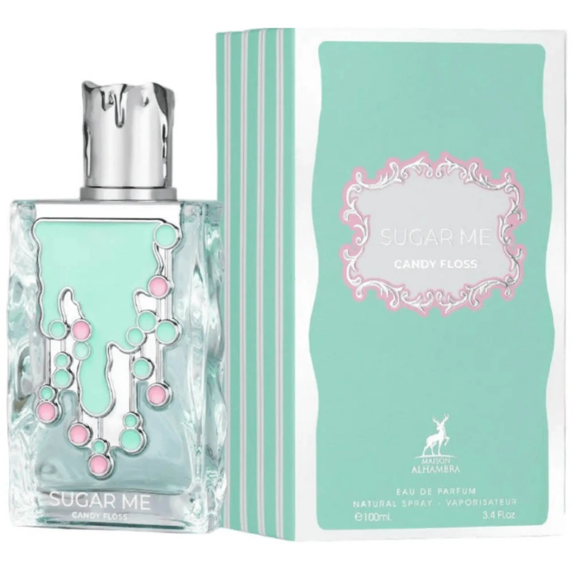 Maison Alhambra Sugar Me Candy Floss Eau de Parfum 100ml – Parfum Gourmand Barbe à Papa