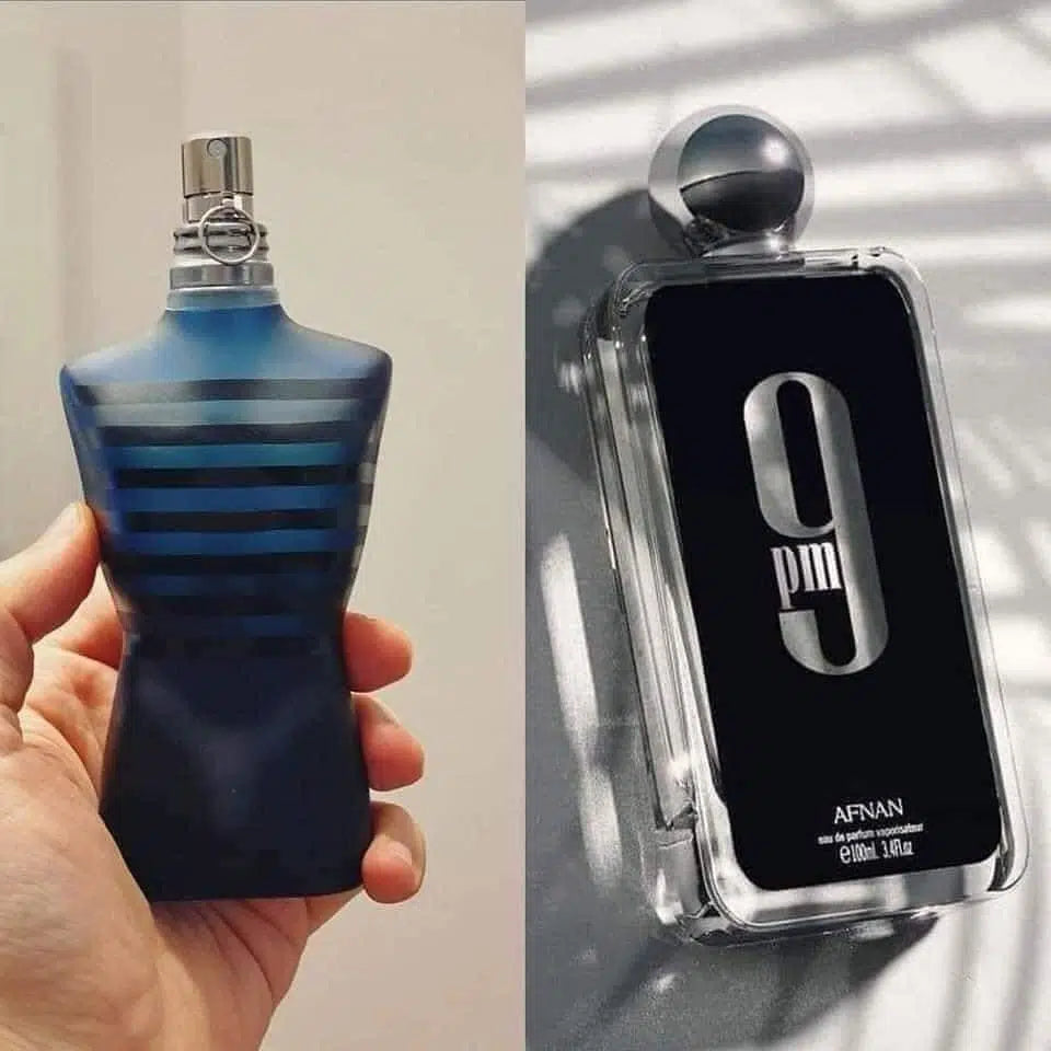 Afnan 9 PM Eau de Parfum Homme – Vanille, Pomme & Ambre Sensuel