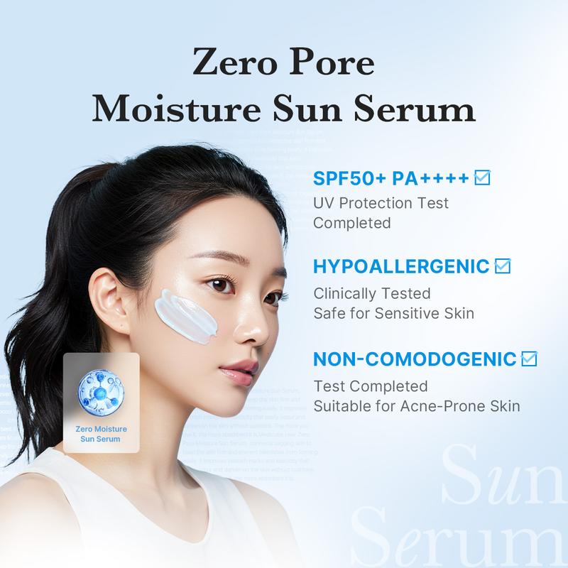 MEDICUBE Zero Pore Moisture Sun Serum SPF 50+ PA++++ 50ml