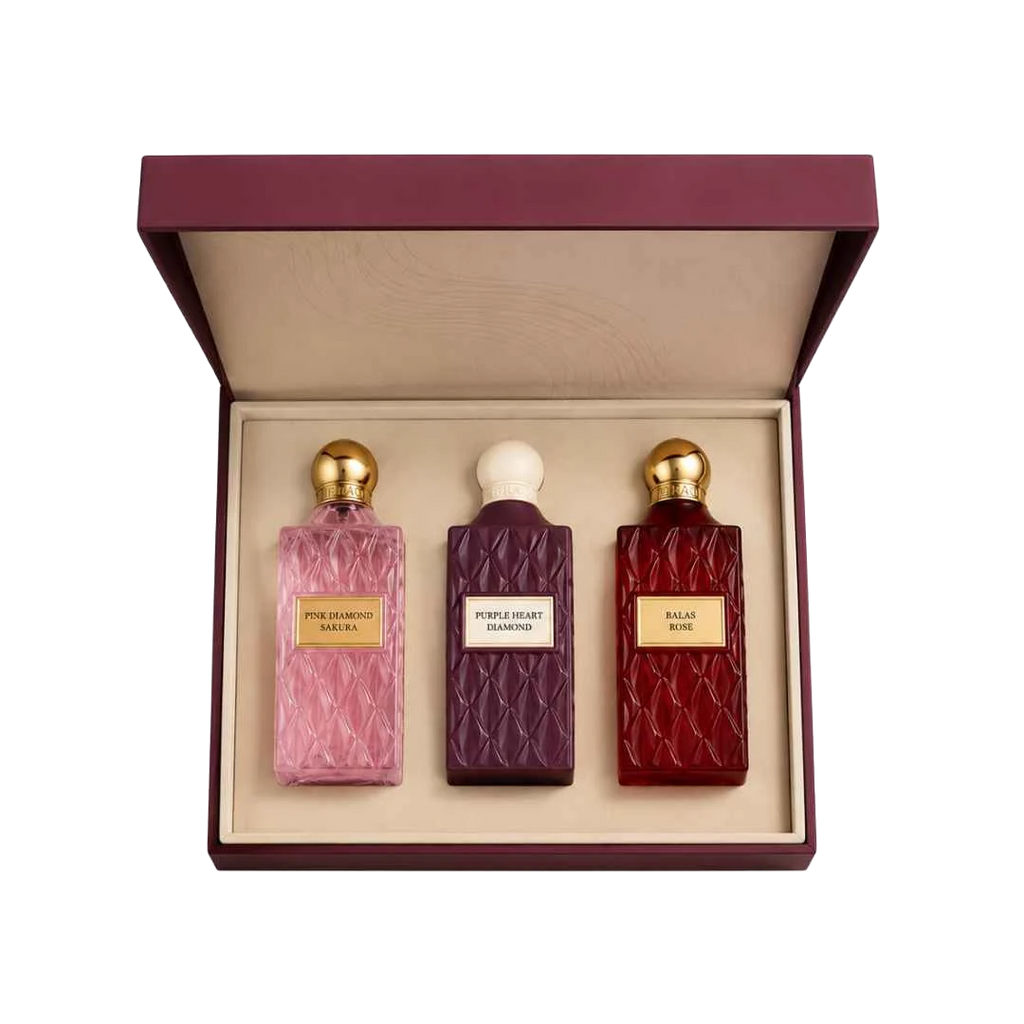 Ibraq Red Diamond Collection EDP Unisex – Coffret 3 × 75ml
