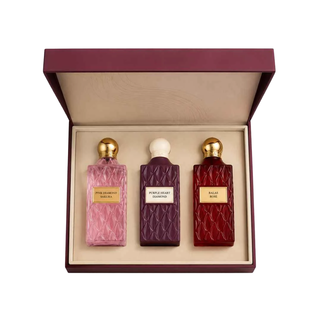 Ibraq Red Diamond Collection EDP Unisex – Coffret 3 × 75ml