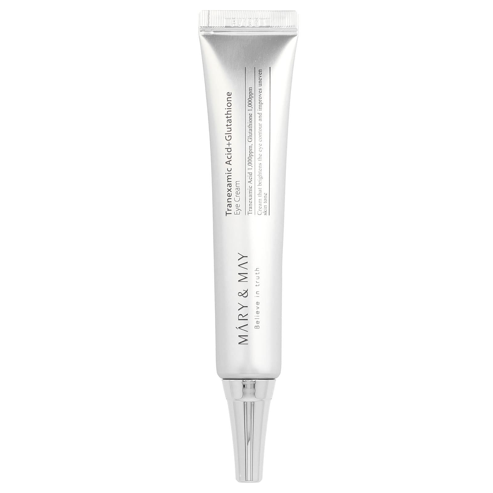 Mary & May Tranexamic Acid + Glutathione Eye Cream 30g – Soin Contour des Yeux Éclat & Anti-Cernes