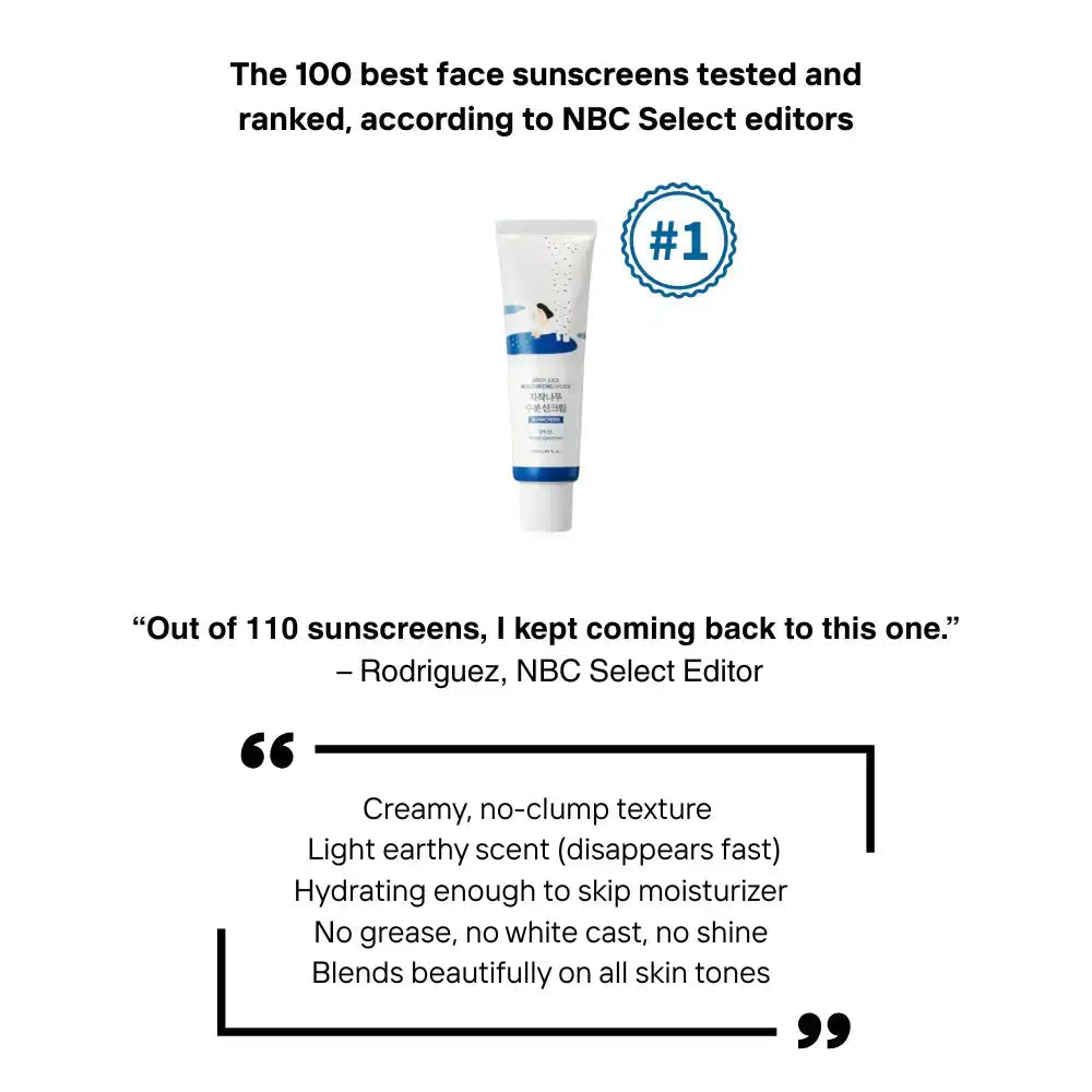 Round Lab Birch Juice Moisturizing Sun Cream SPF50+ PA++++ – Protection & Hydratation (50ml)
