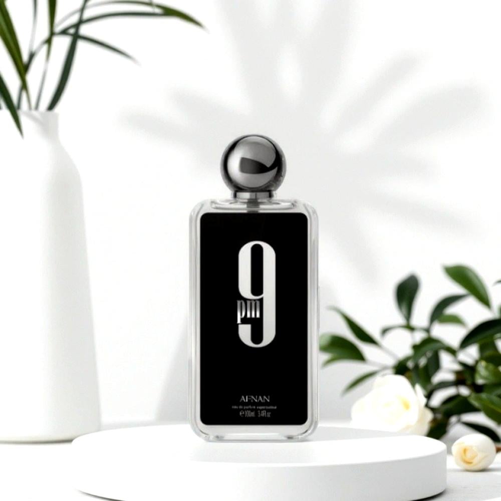 Afnan 9 PM Eau de Parfum Homme – Vanille, Pomme & Ambre Sensuel
