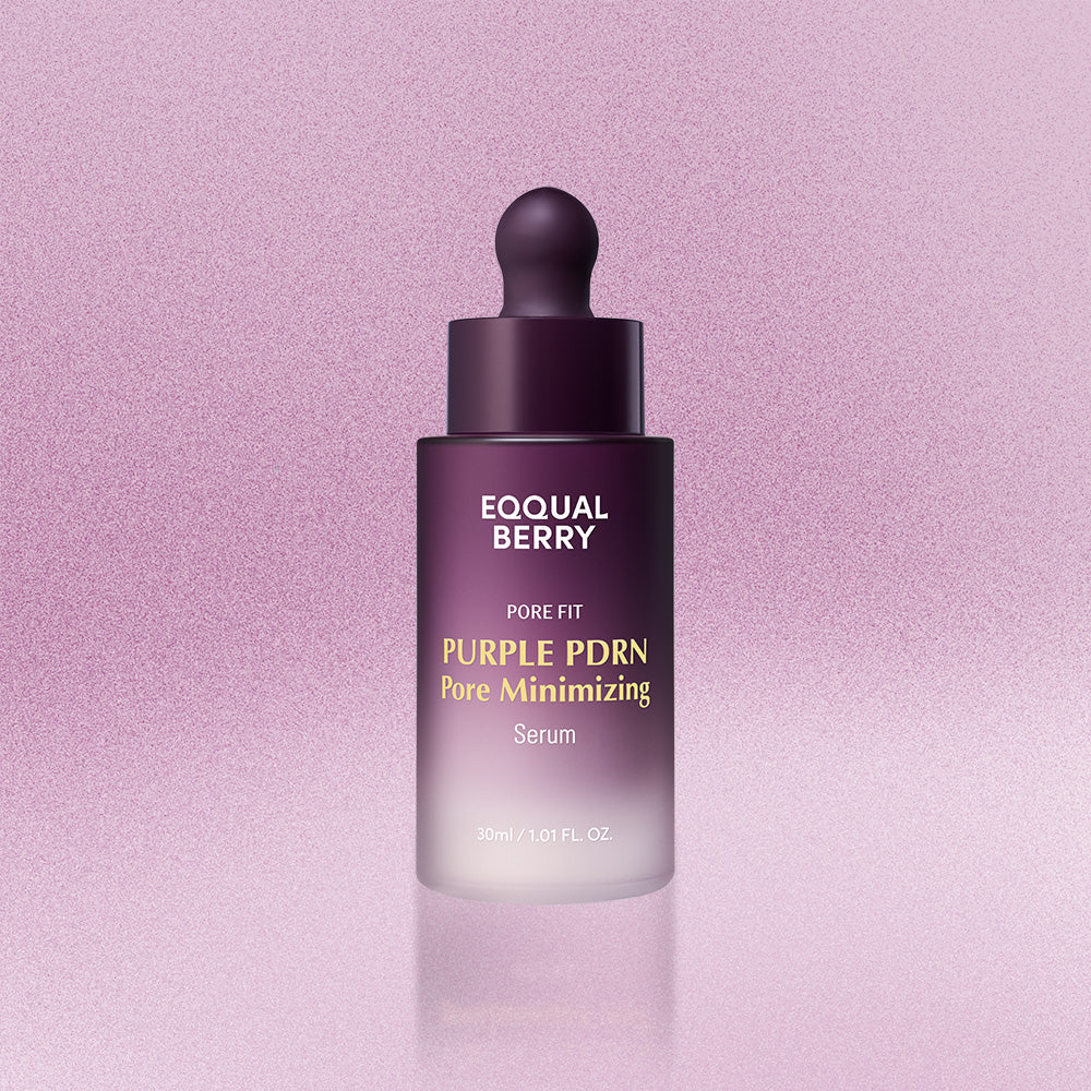EQQUALBERRY Purple PDRN Pore Minimizing Serum – Sérum Anti-Pores & Glow