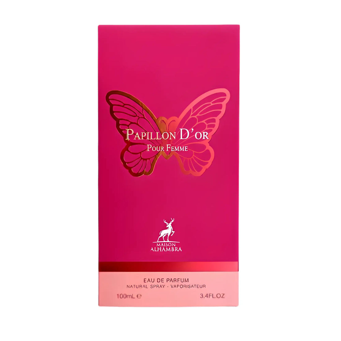 Maison Alhambra Papillon D’Or EDP 100ml – Parfum Floral Fruité Gourmand