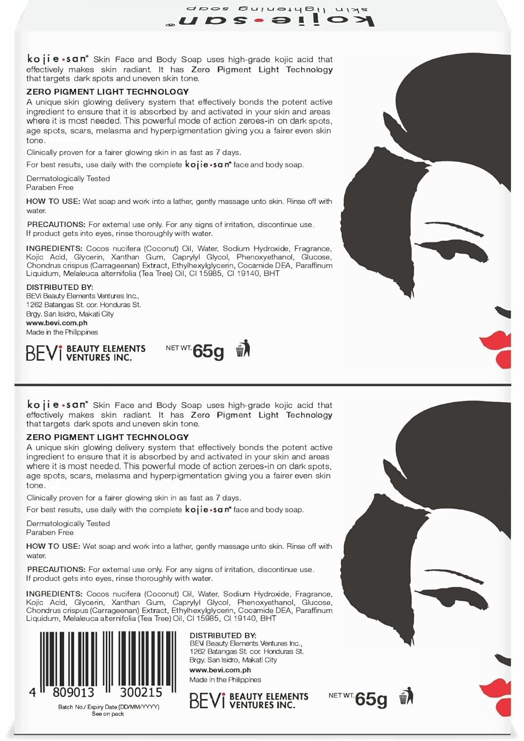 KOJIE SAN Savon Clarifiant et Nettoyant pour la peau - 135g