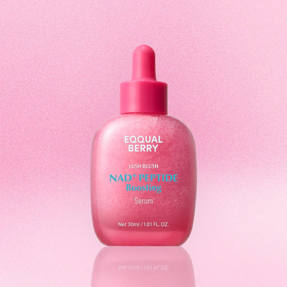 Eqqualberry Lush Blush NAD+ Peptide Boosting Serum – Lift, Collagen & Anti-Âge 30ml