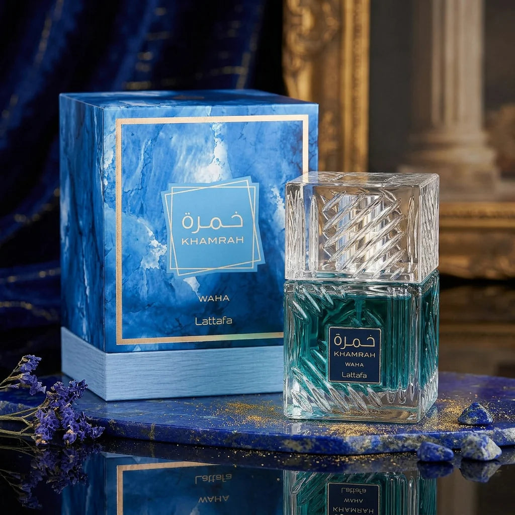 Lattafa Khamrah Waha Eau de Parfum 100ml – Parfum Oriental Gourmand & Exotique