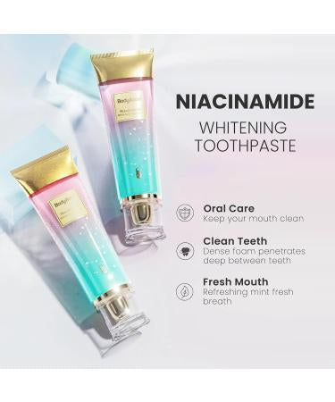 Bodyaccel Toothpaste (Niacinamide Whitening)