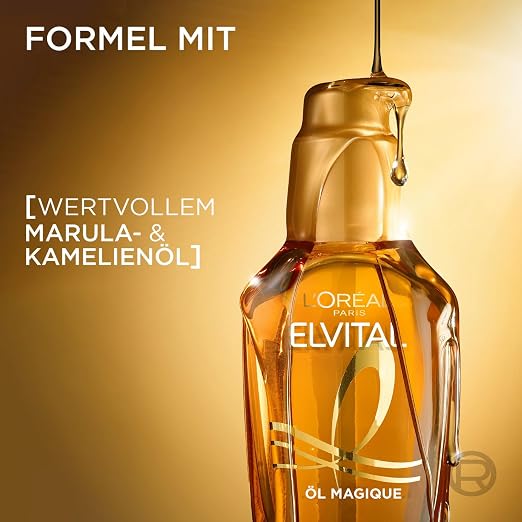 L’Oréal Paris Elvital Öl Magique Huile Capillaire 100ml – 6 Huiles de Fleurs Précieuses