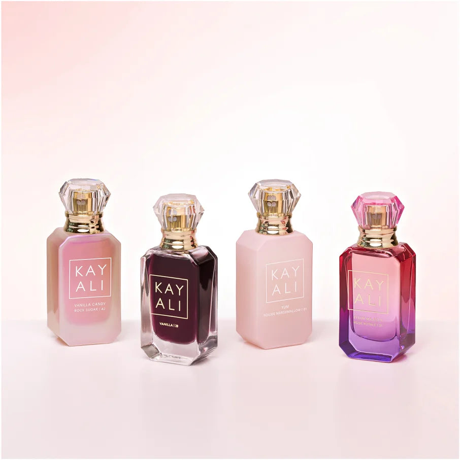 KAYALI Sweet Obsessions Set – Coffret 4 Parfums Miniatures 4 × 10 ml