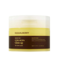 Eqqualberry Bouncy Day Collagen Glow Up Gel Toner Pads 140ml – Pads Éclat & Hydratation