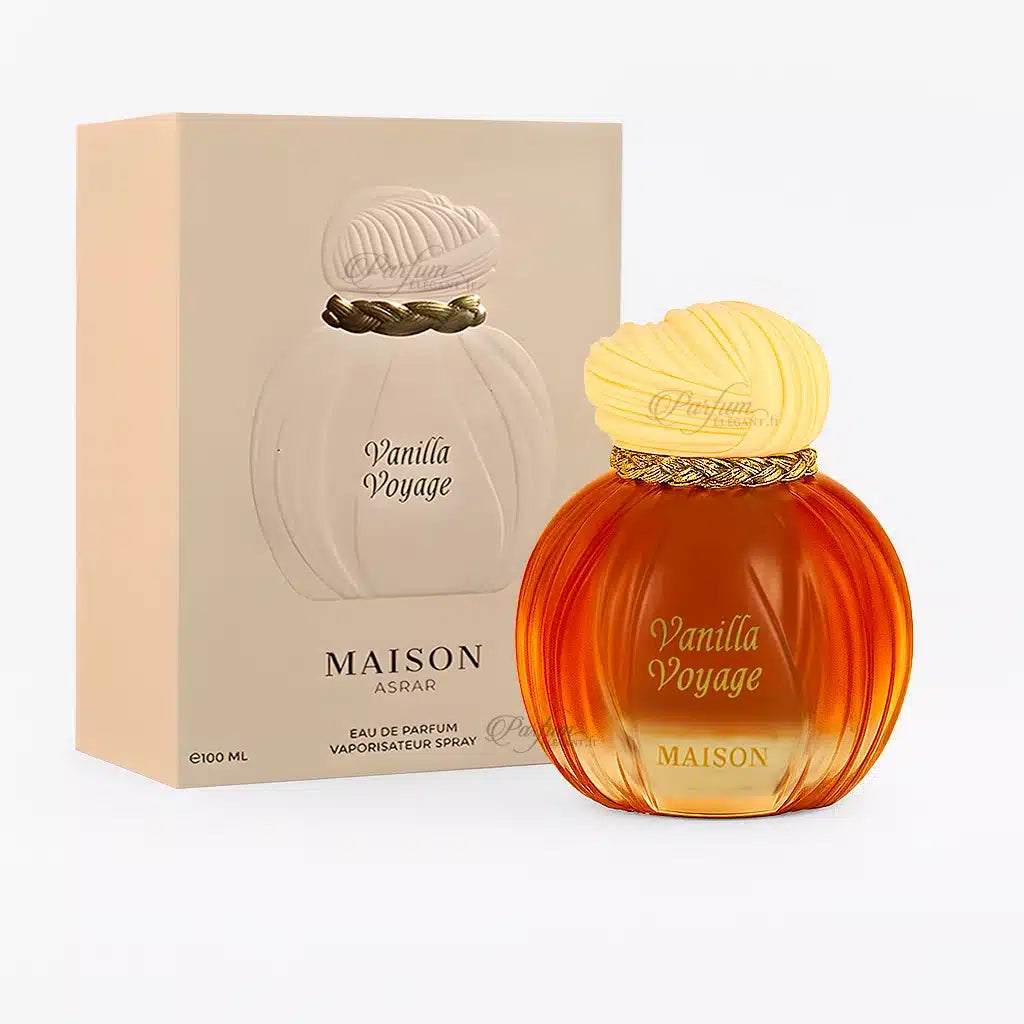 Vanilla Voyage – Eau de parfum oriental gourmand lacté mixte 100 ml