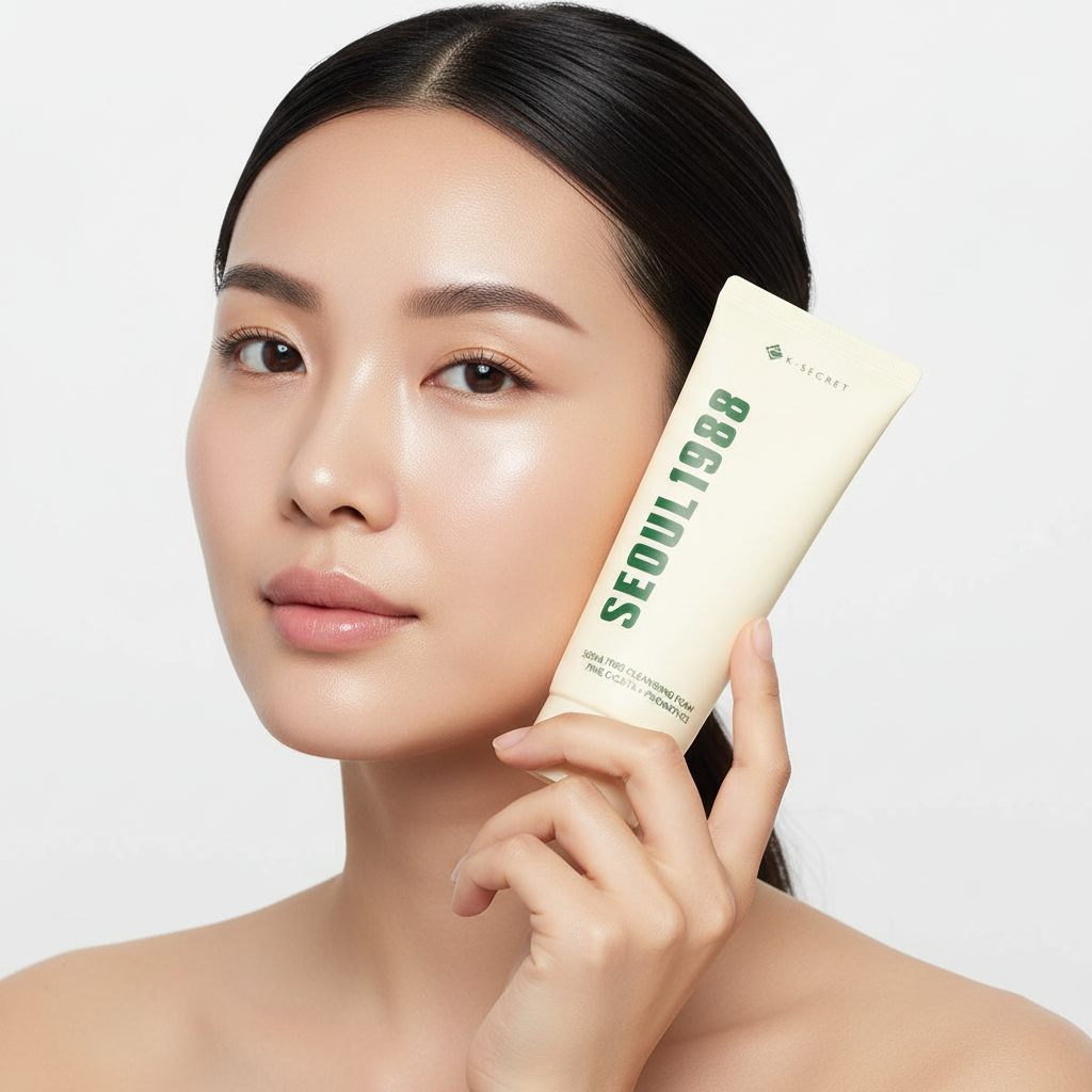 K-SECRET Seoul 1988 Cleansing Foam Pine Cica 1% + Probiotics