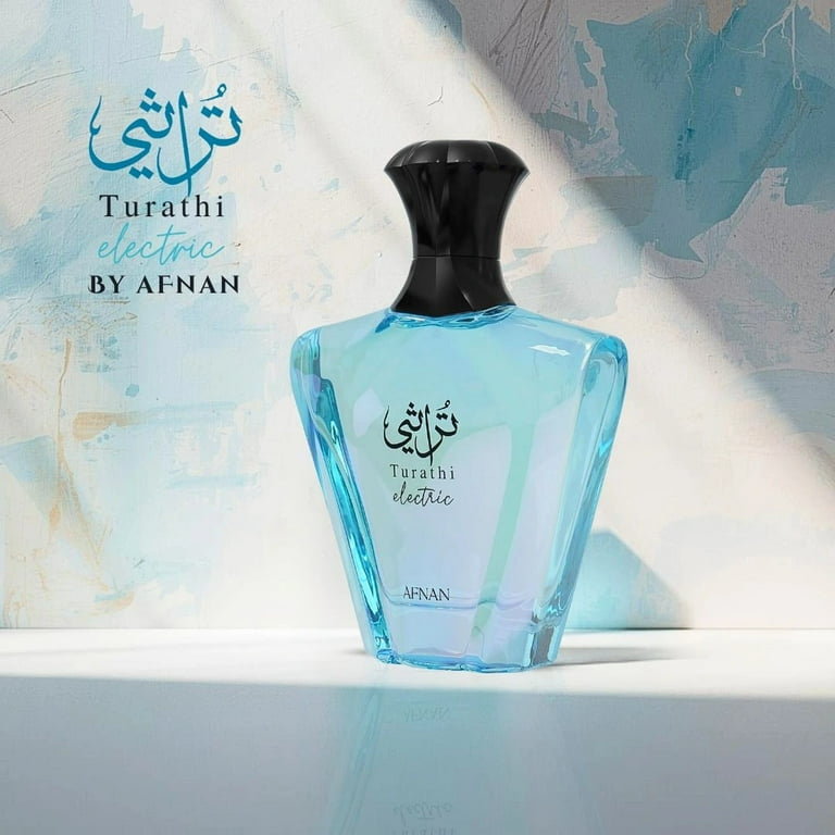 Turathi Electric EDP 90ml – Afnan - Parfum Unisexe Citrus, Épices & Bois