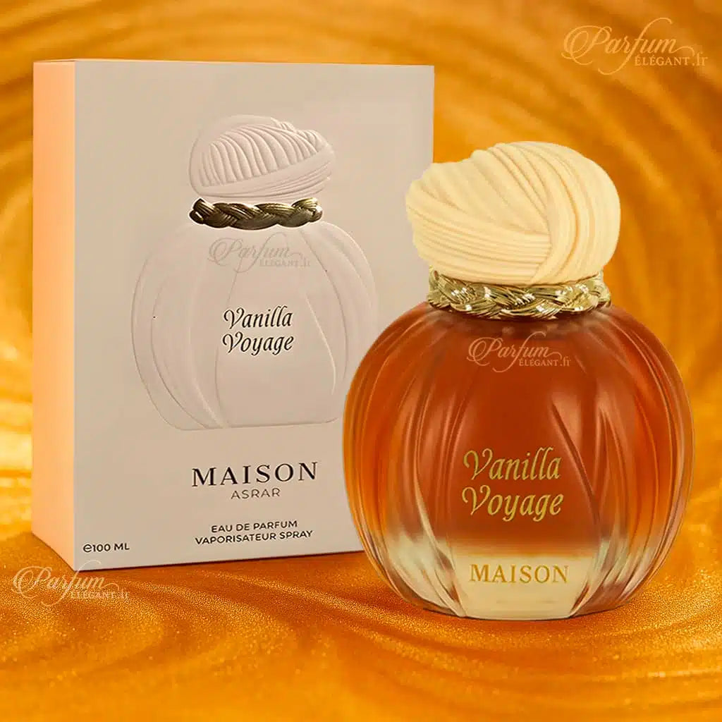 Vanilla Voyage – Eau de parfum oriental gourmand lacté mixte 100 ml