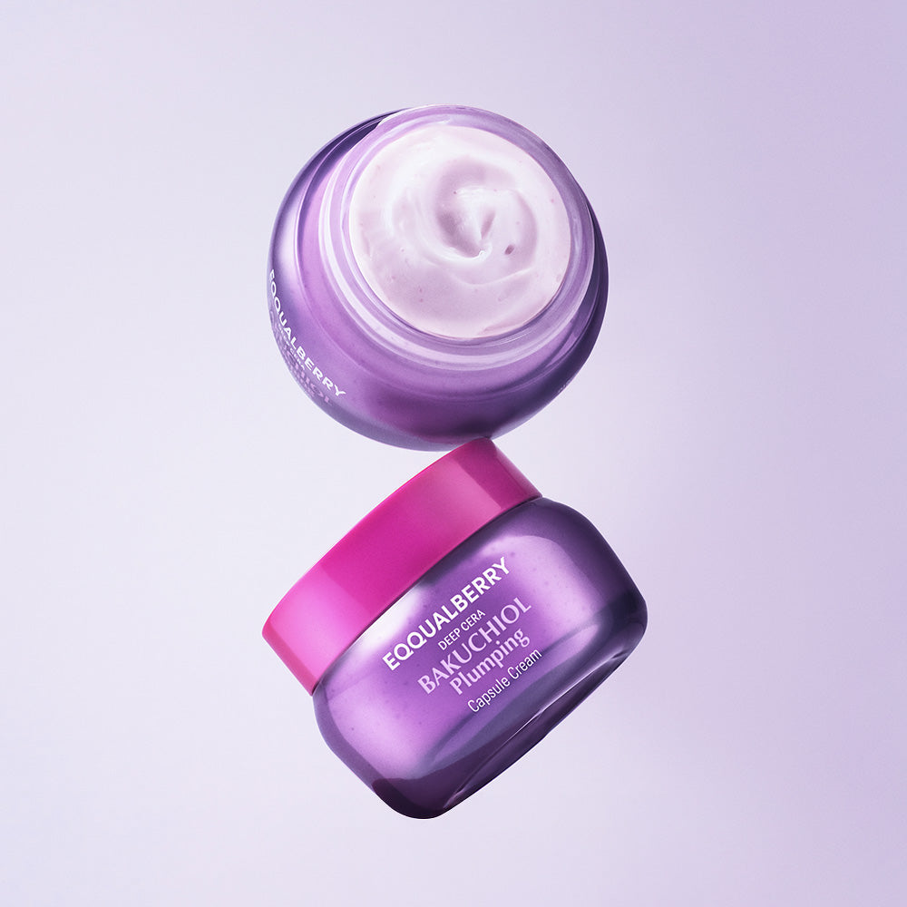 EQQUALBERRY Bakuchiol Plumping Capsule Cream – Crème Raffermissante au Bakuchiol 50ml