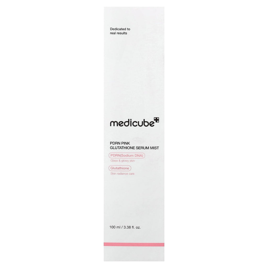 Medicube PDRN Pink Glutathione Serum Mist 100 ml – Brume Sérum Éclat Hydratante