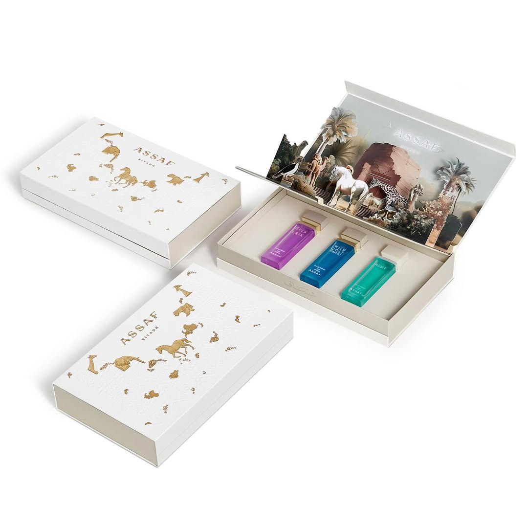 Foundation Day Group by Assaf – Coffret 3×100 ml | Élégance, Héritage & Excellence Olfactive