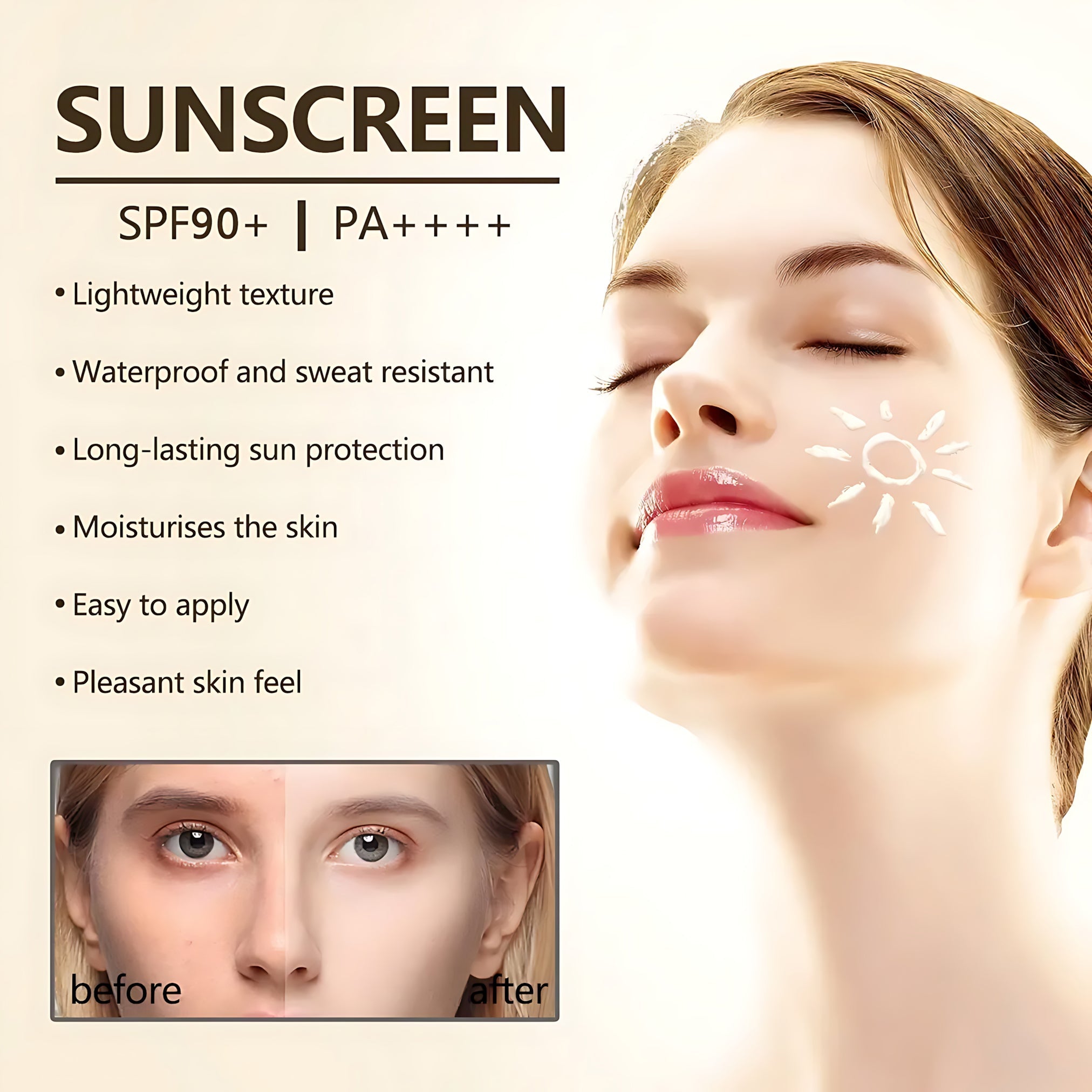 Collagen Ultra Protect Dry-Touch Sunblock SPF 90+ PA+++ 100ml – Protection Solaire Haute Performance