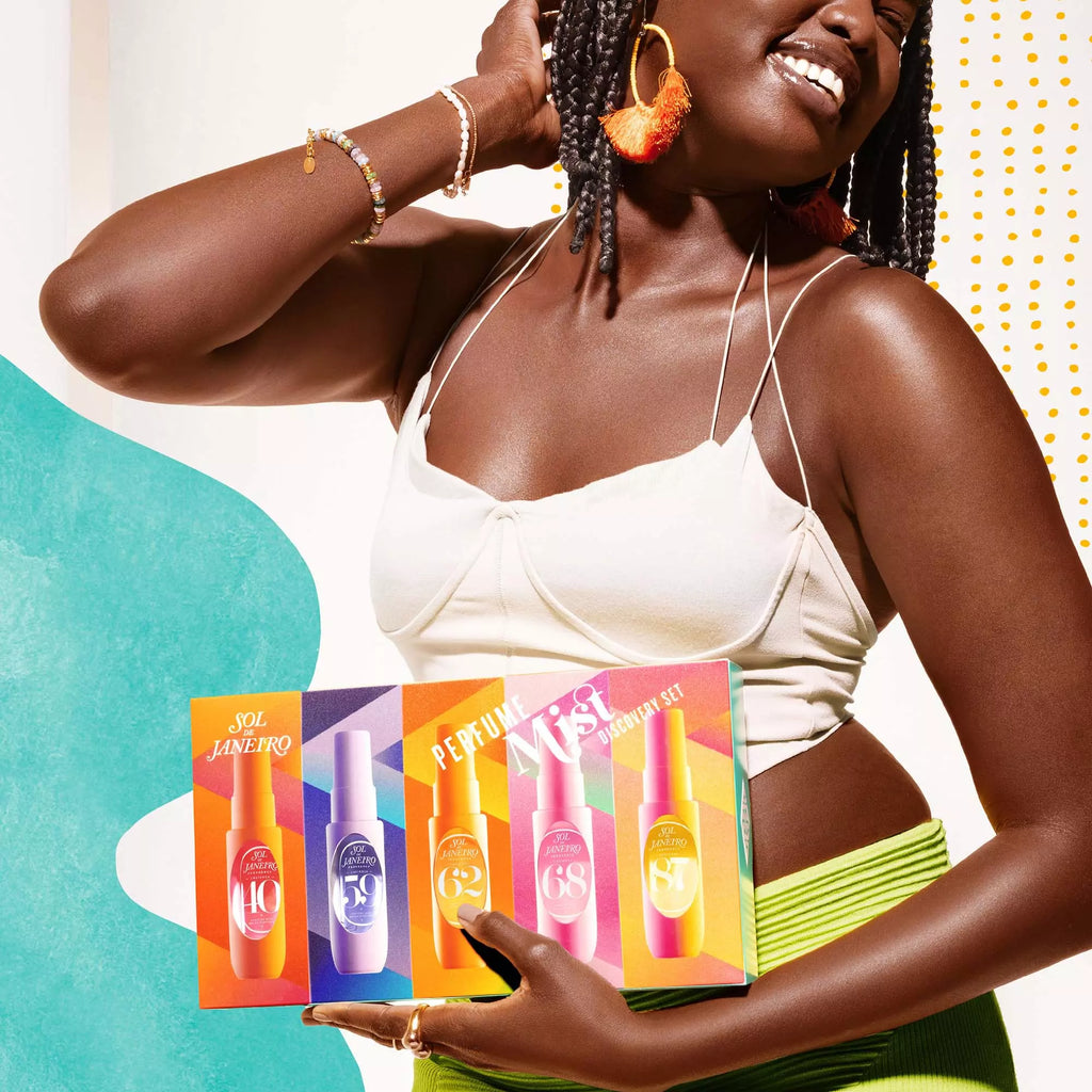 Sol de Janeiro Perfume Mist Discovery Set – Coffret 5 Brumes Parfumées Corps & Cheveux 35ml