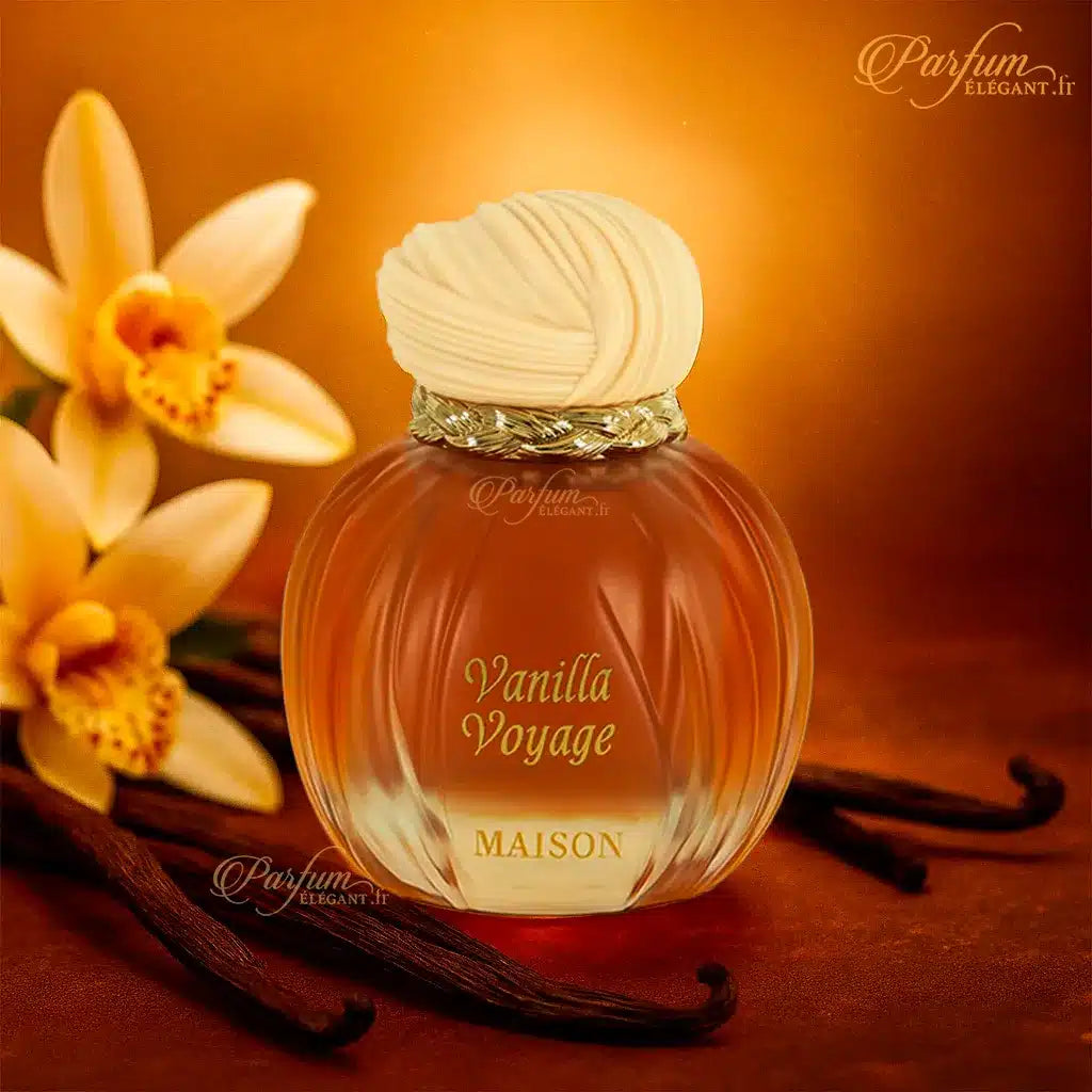 Vanilla Voyage – Eau de parfum oriental gourmand lacté mixte 100 ml