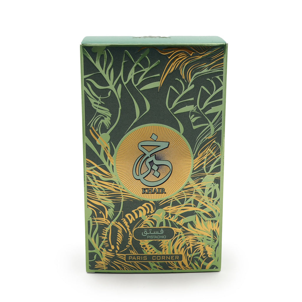 Paris Corner Pistachio Khair Unisex Perfume, Minyak Wangi Arab 100ml
