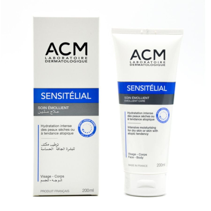 ACM Sensitélial – Soin Émollient Corps 200 ml