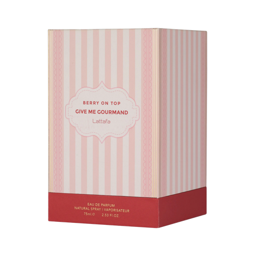 Berry on Top Eau de Parfum – Lattafa Gourmand Collection 75 ml
