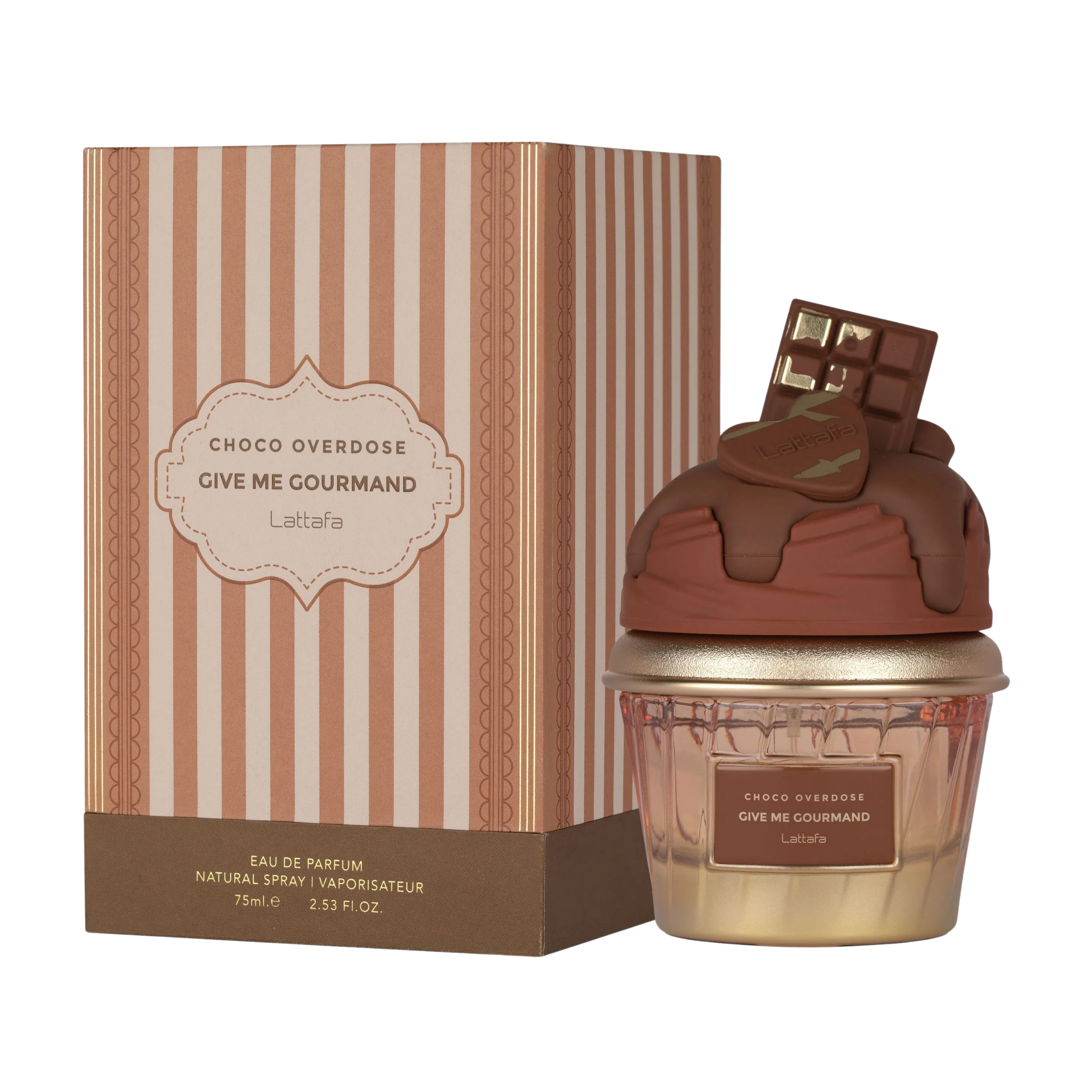 Choco Overdose Eau de Parfum – Lattafa Give Me Gourmand Collection 75 ml