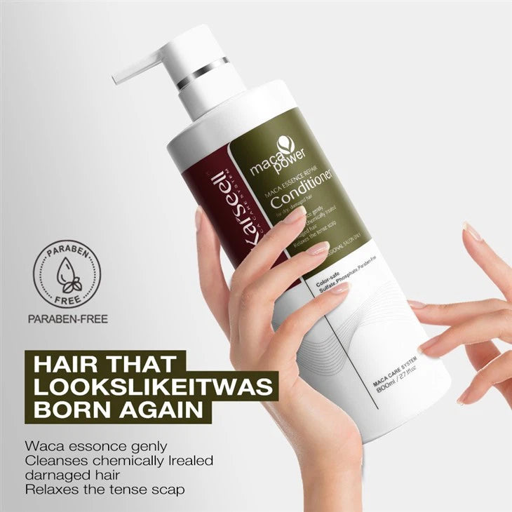 Karseell Maca Essence Conditioner 500ml – Après-Shampooing Nourrissant & Réparateur