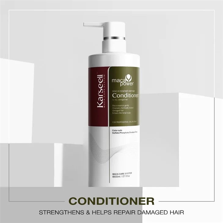 Karseell Maca Essence Conditioner 500ml – Après-Shampooing Nourrissant & Réparateur
