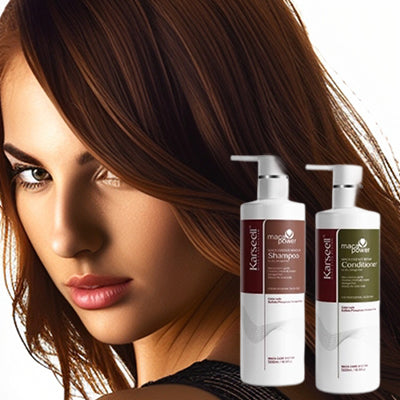 Karseell Collagen Hair Shampoo & Conditioner Set – Duo Réparateur & Hydratant au Collagène