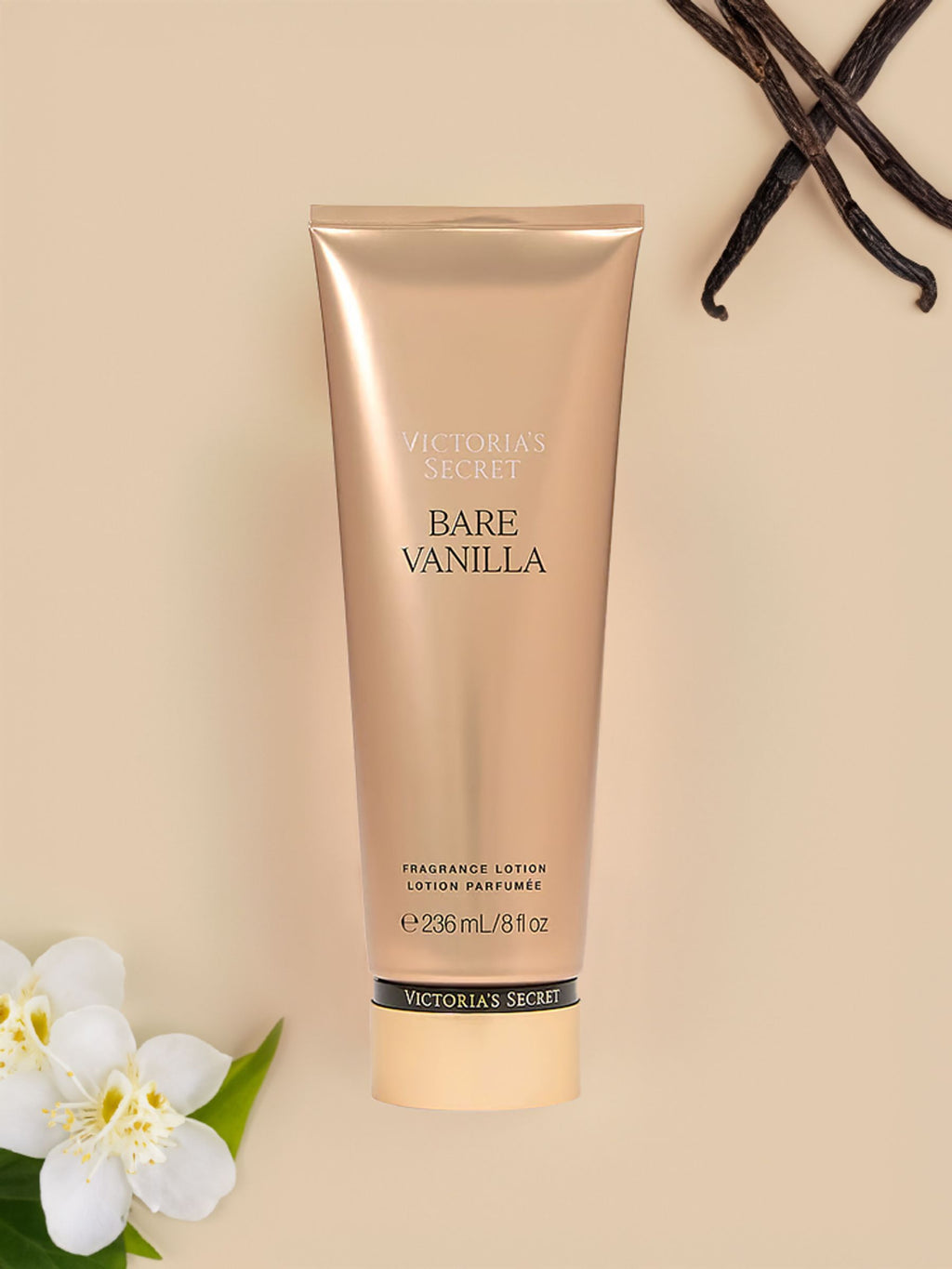 Victoria’s Secret Bare Vanilla Body Lotion 236ml – Hydratation 24H & Parfum Gourmand